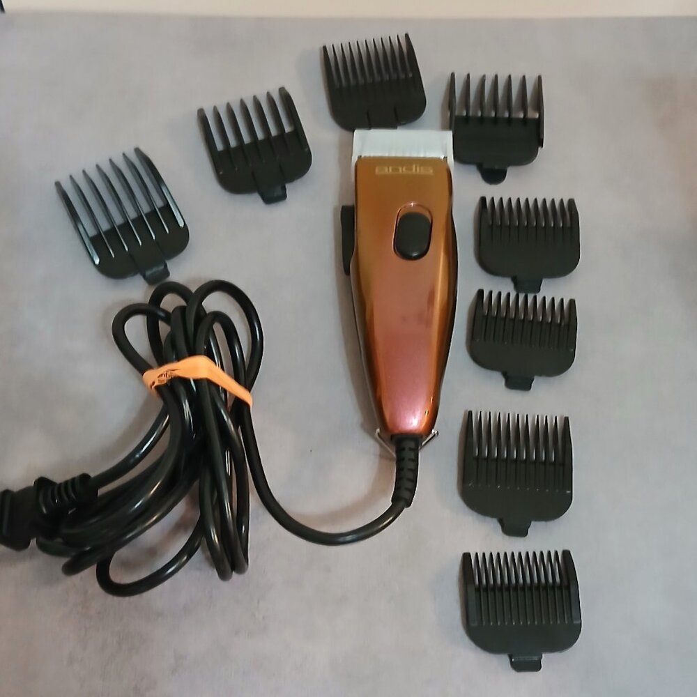 Andis Colorwaves Clipper with Eight Guards-Model PM1-Metallic Bronze Purple